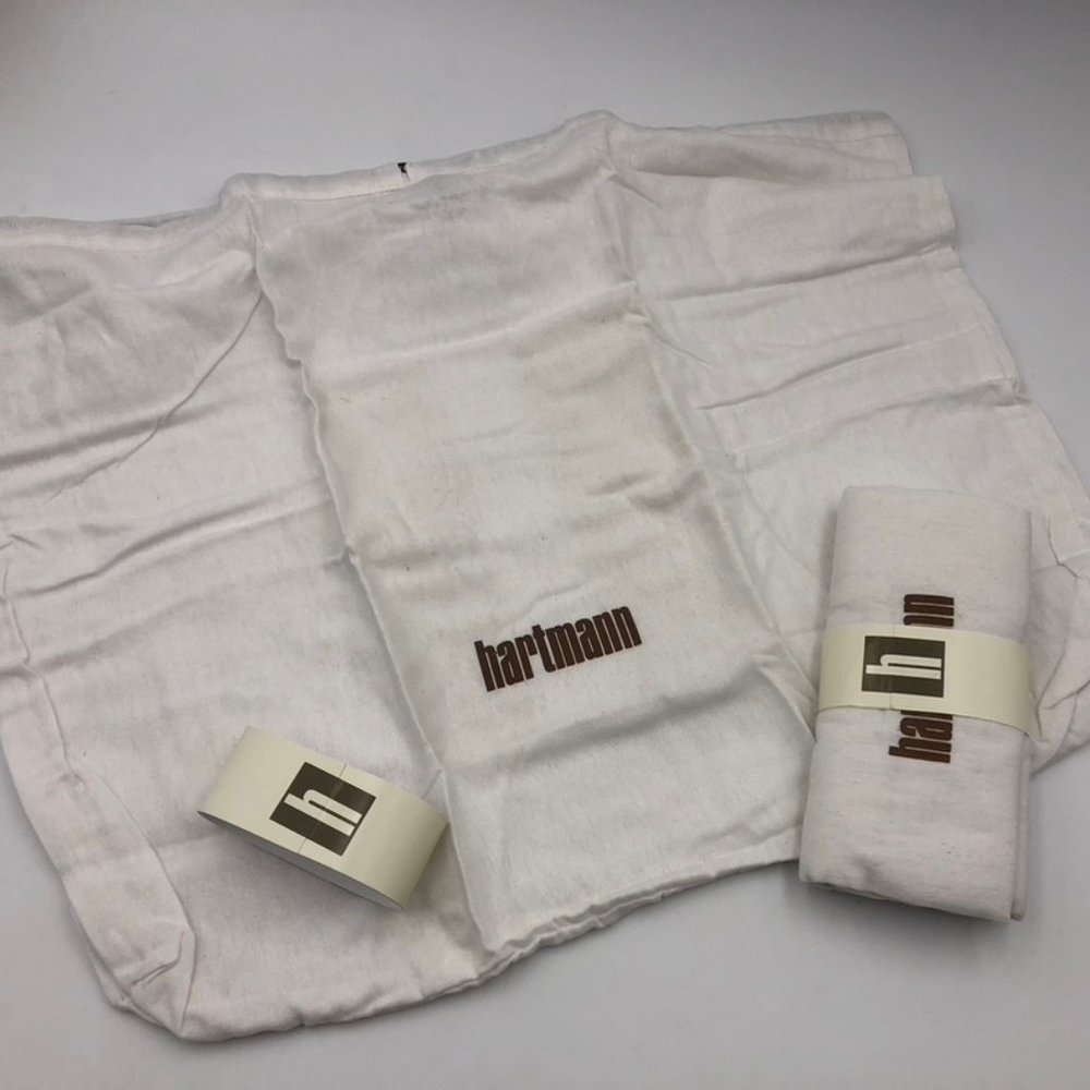 Hartmann Logo Drawstring Dust Storage Bags Set of 2